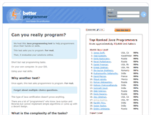 Tablet Screenshot of betterprogrammer.com